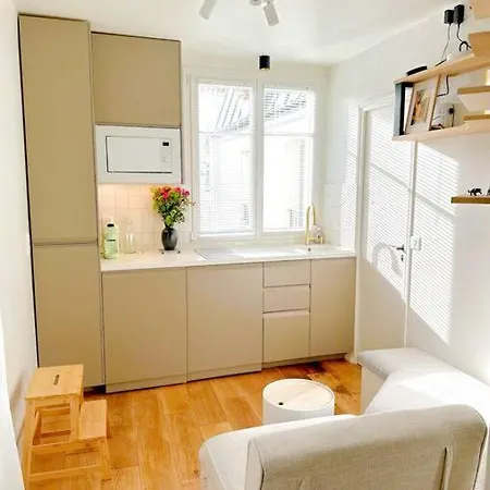 Le Temple Des Sorbets, Un Petit Cocon Parisien ! Apartment Exterior photo